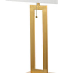 Set of Two 29" Gold Table Lamps With Shades