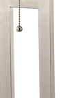 Set of Two 29" Nickel Table Lamps With Shades