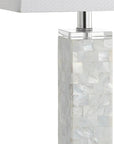 Set of Two 29" Clear Novelty Table Lamps With Shades