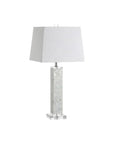 Set of Two 29" Clear Novelty Table Lamps With Shades