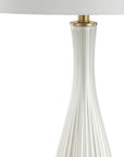 34" Gold Novelty Table Lamp With Globe Shade