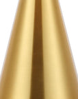 Set of Two 26" Black Novelty Table Lamps With Empire Shades