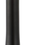 Set of Two 25" Black And Clear Gourd Table Lamps With Drum Shades