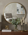 Set of Two 17" Clear Gourd Table Lamps With Drum Shades