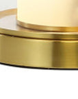 Set of Two 26" Gold Lighthouse Table Lamps With Drum Shades