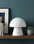 7" Clear Novelty USB Table Lamp With Globe Shade