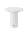 Set of Two 8" Clear USB Table Lamps