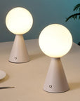 Set of Two 12" Clear Lighthouse USB Table Lamps