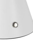 Set of Two 12" Clear Lighthouse USB Table Lamps