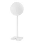 Set of Two 18" White USB Table Lamps