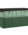 43" X 73" Green Steel Rectangular Planter Box