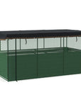 43" X 91" Green Steel Rectangular Planter Box