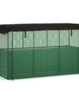 43" X 73" Green Steel Rectangular Planter Box