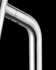 5" Silver Stainless Steel Bar Faucet