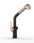 15" Black Stainless Steel Bar Faucet
