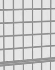 71" X 35" Gray Galvanized Metal Rectangular Planter Box