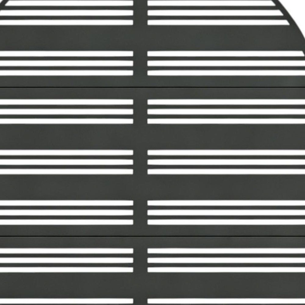 71" X 47" Black Galvanized Metal Rectangular Planter Box