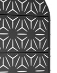 71" X 47" Black Galvanized Metal Rectangular Planter Box