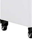 71" X 35" White Galvanized Metal Rectangular Planter Box