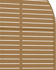 71" X 35" Brown Galvanized Metal Rectangular Planter Box