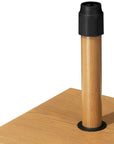 Light Brown Market Umbrella Steel In Ground Adjustable Umbrella Base With Wheels