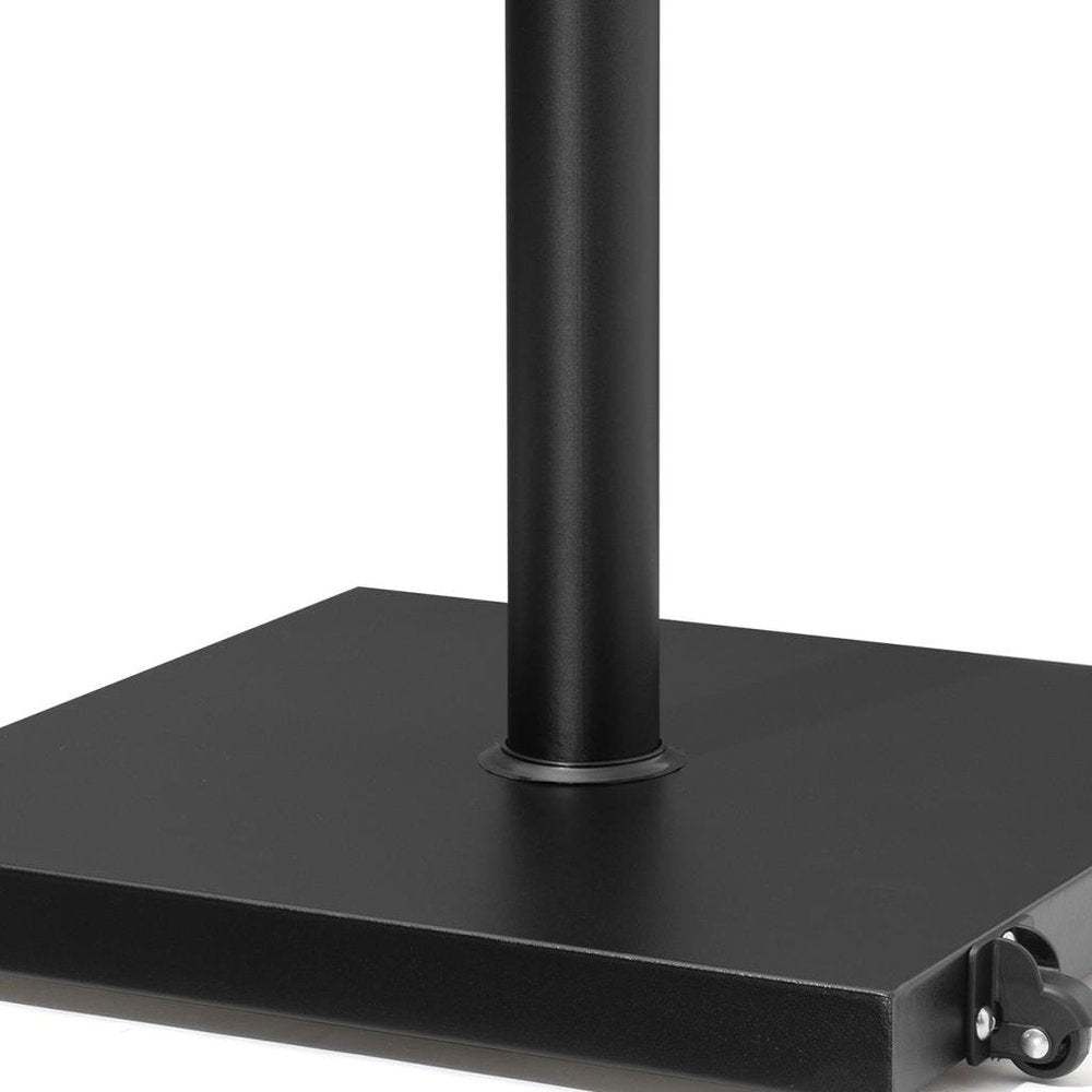 Black Market Umbrella Steel In Ground Adjustable Umbrella Base With Wheels