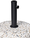 Stone Market Umbrella Steel In Ground Adjustable Umbrella Base