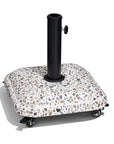 Stone Market Umbrella Steel In Ground Adjustable Umbrella Base