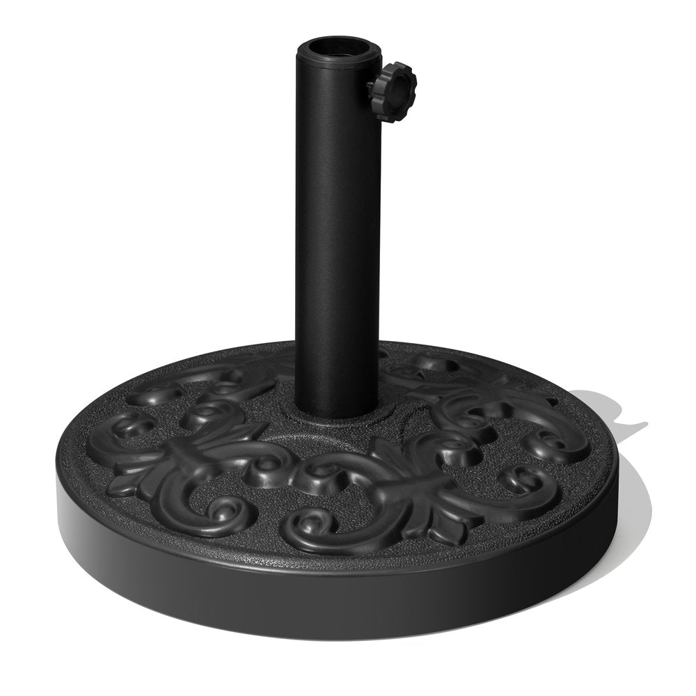 Black Market Umbrella Fillable Steel In Ground Adjustable Umbrella Base