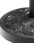Black Market Umbrella Fillable Steel In Ground Adjustable Umbrella Base