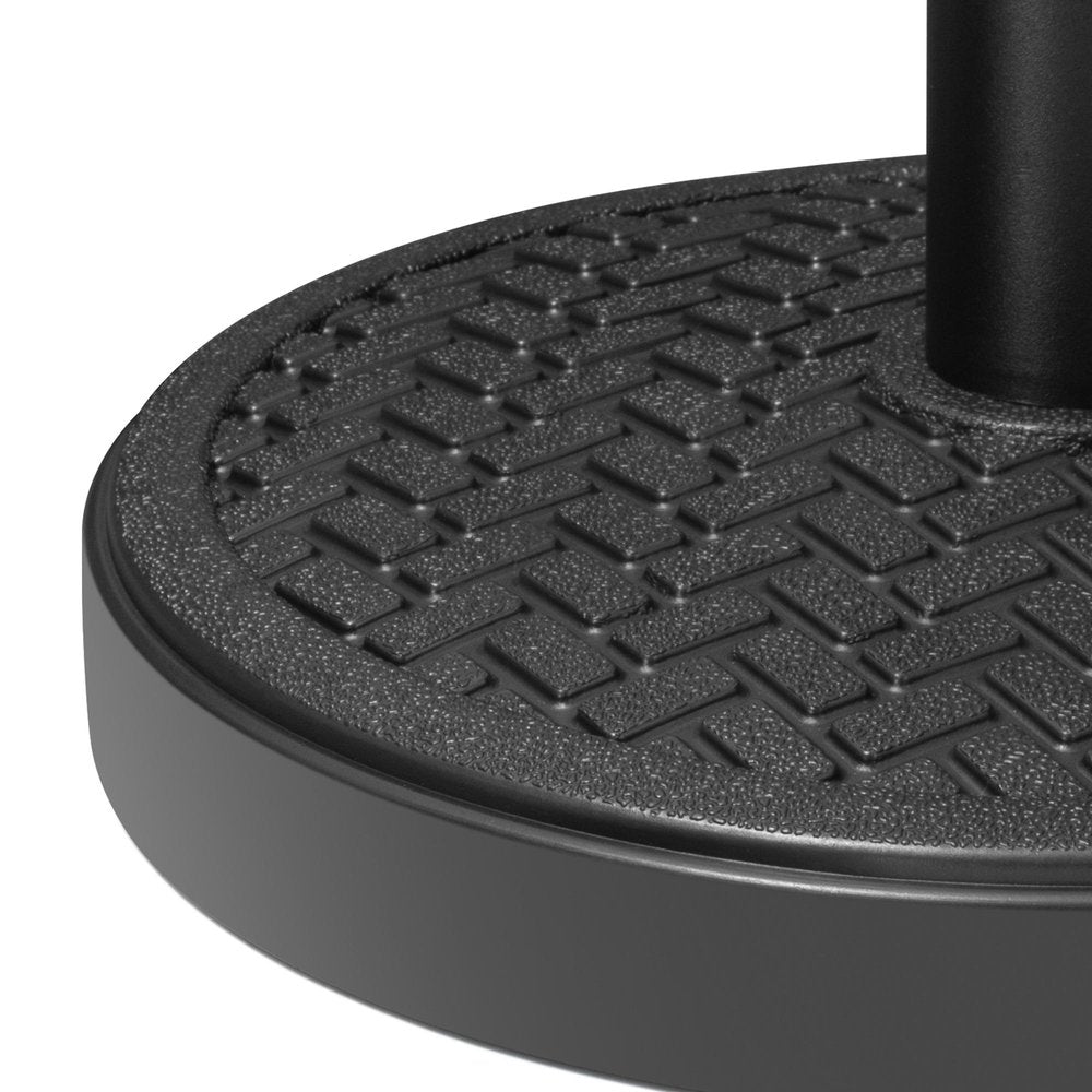 Black Market Umbrella Fillable Steel In Ground Adjustable Umbrella Base