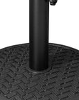 Black Market Umbrella Fillable Steel In Ground Adjustable Umbrella Base