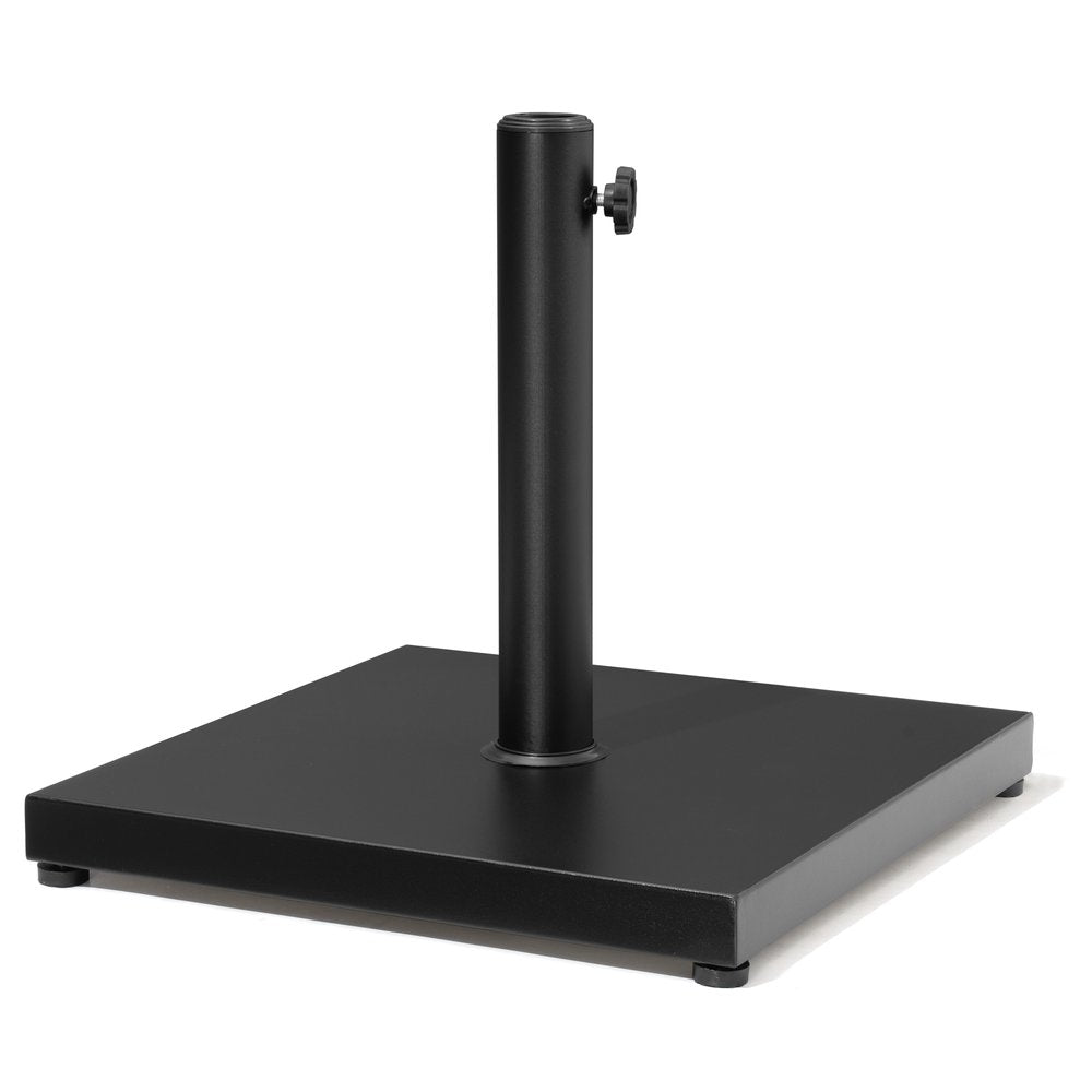 Black Market Umbrella Fillable Steel In Ground Adjustable Umbrella Base