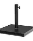 Black Market Umbrella Fillable Steel In Ground Adjustable Umbrella Base