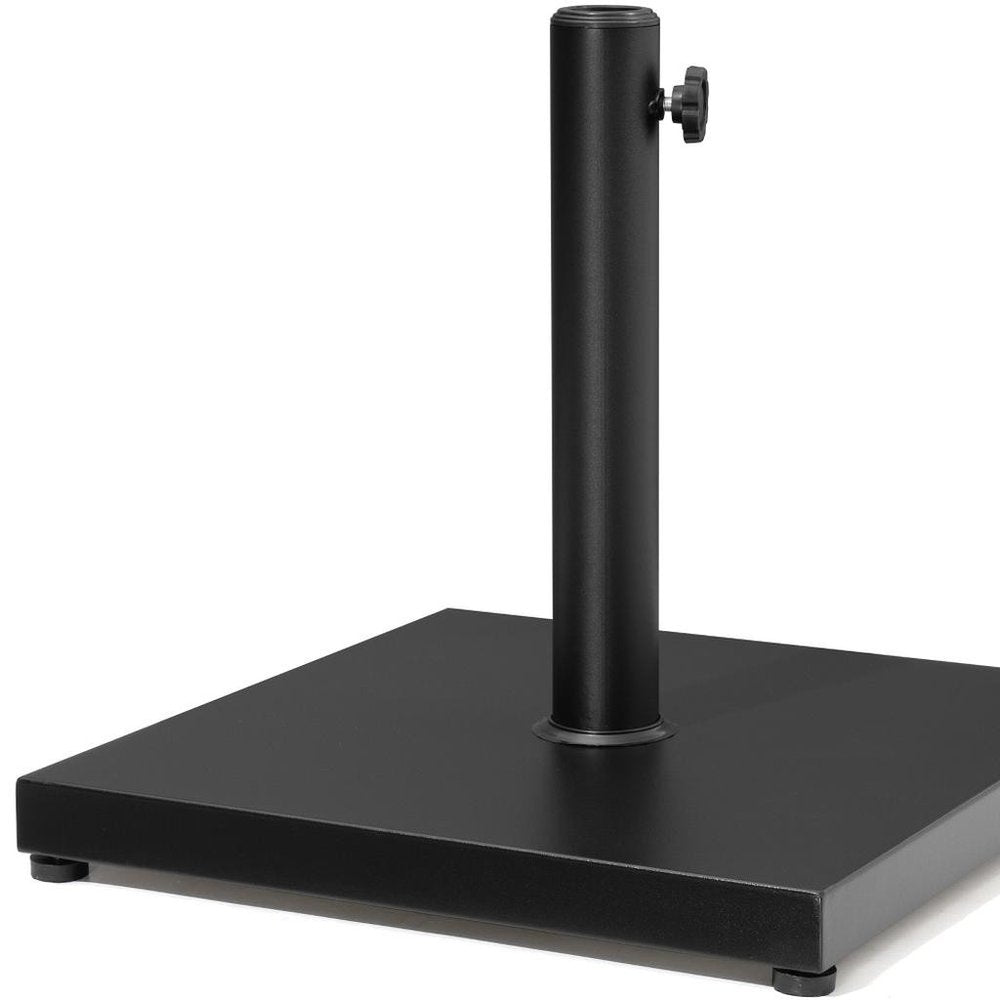 Black Market Umbrella Fillable Steel In Ground Adjustable Umbrella Base