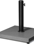 Gray Market Umbrella Fillable Steel In Ground Adjustable Umbrella Base