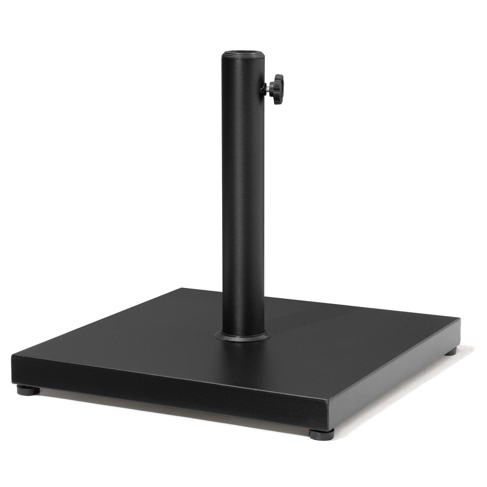 Black Market Umbrella Fillable Steel In Ground Adjustable Umbrella Base