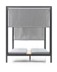 64" X 64" Gray Aluminum Gazebo