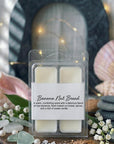 Set of Six Ivory Rose Petal Scented Soy Wax Melts