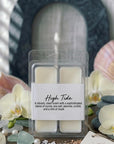 Set of Six Ivory Rose Petal Scented Soy Wax Melts