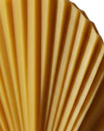 6" Gold Black Ice Scented Dimensional Palm Leaf Candle