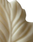 6" Ivory Black Ice Scented Dimensional Feather Candle Novelty Novelty