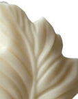 6" Ivory Black Ice Scented Dimensional Feather Candle Novelty Novelty