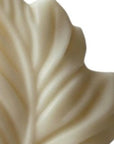 6" Ivory Black Ice Scented Dimensional Feather Candle Novelty Novelty