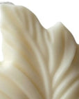 6" Ivory Black Ice Scented Dimensional Feather Candle Novelty Novelty