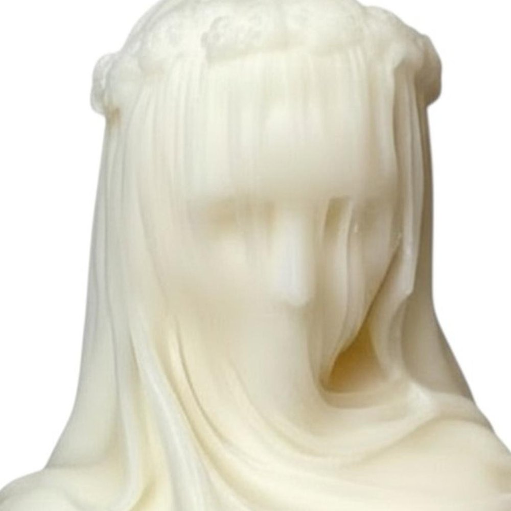 6" Ivory Vanilla Scented Dimensional Lady Candle Novelty Novelty