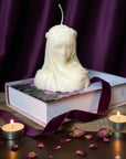 6" Ivory Vanilla Scented Dimensional Lady Candle Novelty Novelty