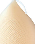 5" Peach Unscented Dimensional Teardrop Candle Novelty Novelty