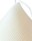 5" Ivory Ocean Breeze Scented Dimensional Teardrop Candle Novelty Novelty
