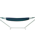 Blue And Purple Striped Single Spreader Bar Hammock